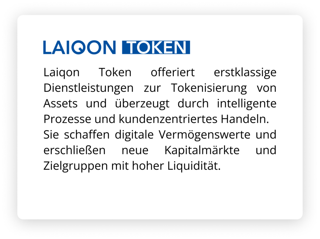 Brief description of Laiqon Token